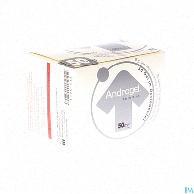 Achat Androgel en ligne - tube de gel et chronomètre symbolisant la rapidité