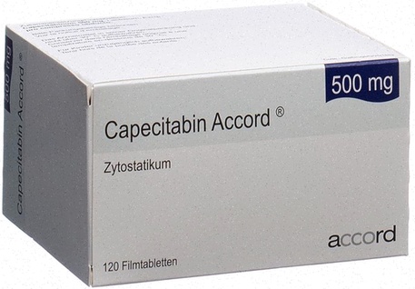 Capsules de Capecitabine et blister