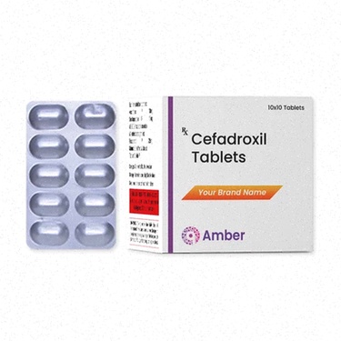 Achat Cefadroxil - Illustration de gélules et boîte de médicament