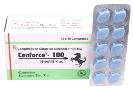 Acheter Cenforce - Illustration des comprimés et boîte de générique