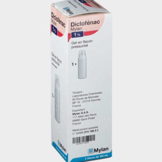 Acheter Diclofenac en ligne - Illustration