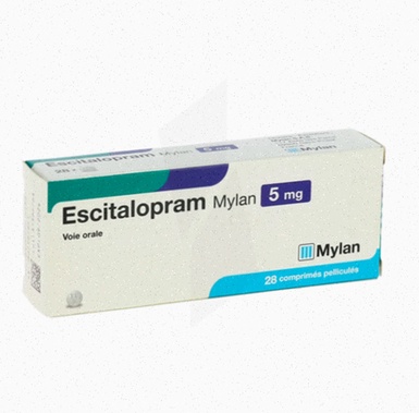 Achat Lexapro en ligne - Illustration du comprimé d'Escitalopram