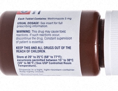 Acheter Methimazole - comprimés et boîte