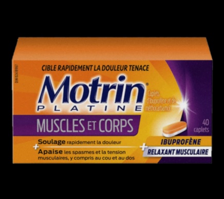 Commander Motrin en ligne – Illustration de comprimés de Motrin