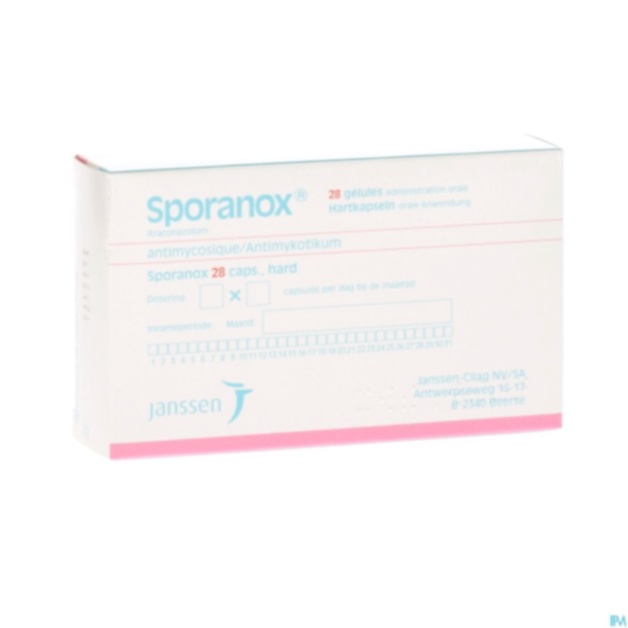 Commander Sporanox - Traitement antifongique Itraconazole