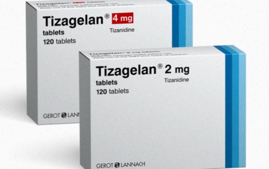 Boîte de Tizanidine et tablet en ligne