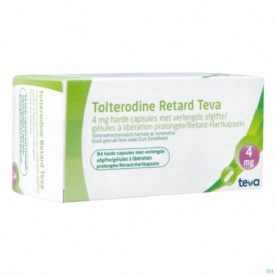 Tolterodine pas cher – Illustration du comprimé de tolterodine