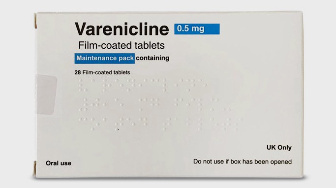 Pack de varénicline et blister