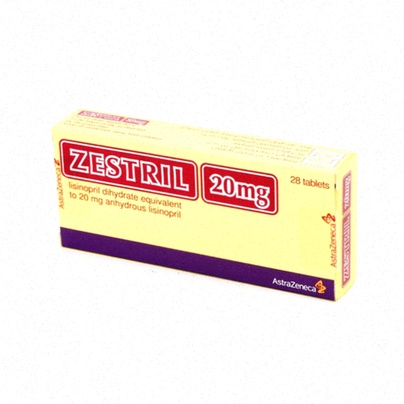 Acheter Zestril - Illustration d'un comprimé de Zestril