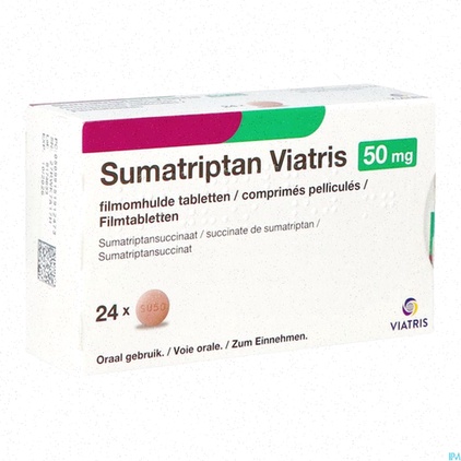Acheter Sumatriptan - Illustration de comprimés de Sumatriptan