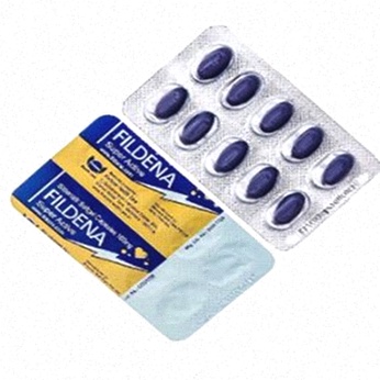 Acheter Fildena - illustration de comprimés et d'un écran de commande en ligne